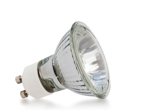 Halogeenlamp die gedimd kan worden