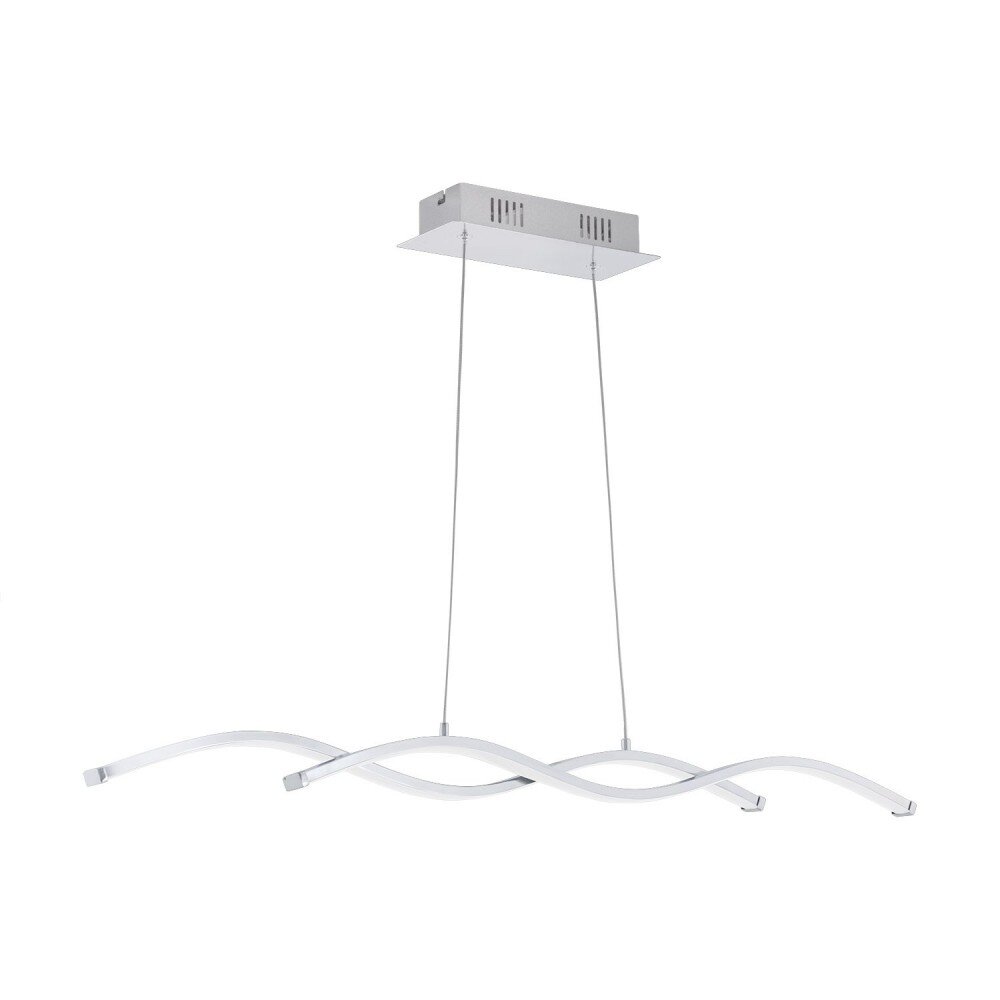 Eglo LASANA 2 Hanglamp LED Chroom, 2-lichts main product photo
