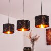 Opatija Hanglamp Zwart, 3-lichts