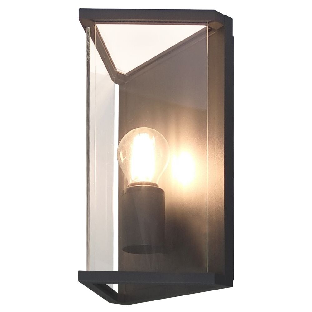 Mantra MERIBEL Buiten muurverlichting Grijs, 1-licht main product photo