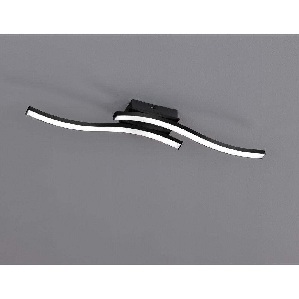 Reality Route Plafondlamp LED Zwart, 2-lichts main product photo