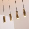 Zuoz Hanglamp Nikkel mat, 4-lichts