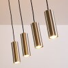 Zuoz Hanglamp Nikkel mat, 4-lichts