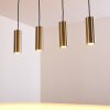 Zuoz Hanglamp Nikkel mat, 4-lichts