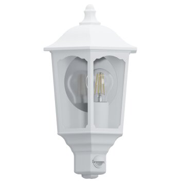 Eglo MANERBIO Buiten muurverlichting Wit, 1-licht, Bewegingsmelder