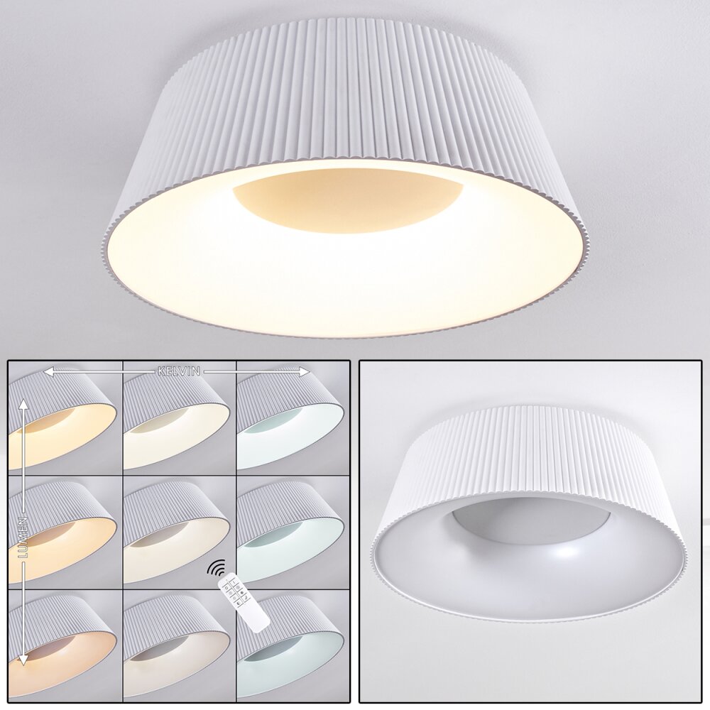 Fremont Plafondlamp LED Wit, 1-licht, Afstandsbediening main product photo