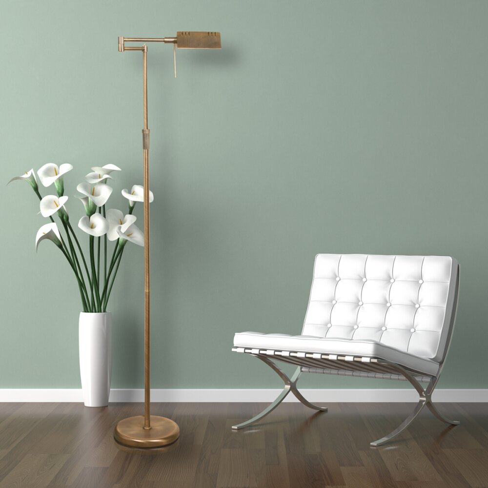 Steinhauer MEXLITE Staande lamp LED Brons, 1-licht main product photo