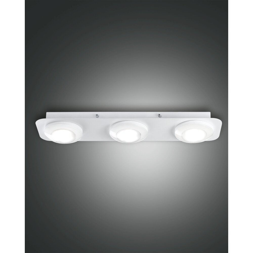 Fabas Luce Swan Plafondlamp LED Wit, 3-lichts main product photo