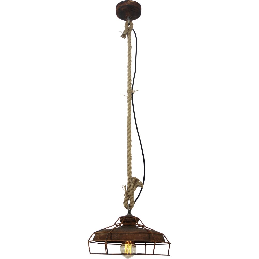 Brilliant Peter Hanglamp Bruin, Roest, 1-licht main product photo