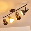 Tina Plafondlamp Zwart, 4-lichts
