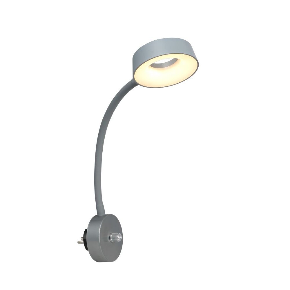 Globo BENDOS Muurlamp LED Zilver, 1-licht main product photo