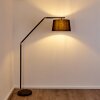 Kongakut Staande lamp Goud, Zwart, 1-licht