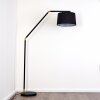 Kongakut Staande lamp Goud, Zwart, 1-licht