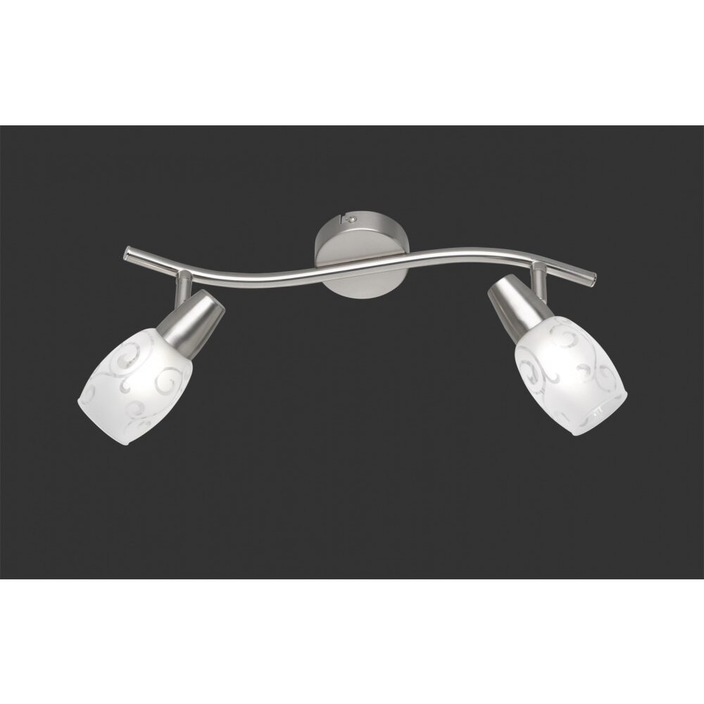 Reality COLMAR Plafondlamp Nikkel mat, 2-lichts main product photo