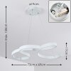 Chippewa Hanglamp LED Wit, 1-licht