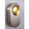Granada Muurlamp LED Nikkel mat, 1-licht