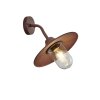 Trio Brenta Muurlamp Roest, 1-licht