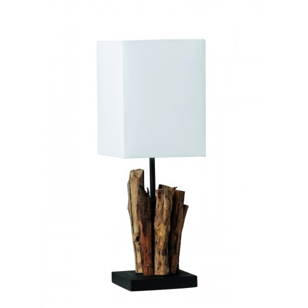 Paul Neuhaus ABUJA Tafellamp Hout donker, 1-licht main product photo