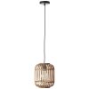 Brilliant Woodrow Hanglamp Bruin, 1-licht Brilliant Woodrow Hanglamp Bruin, 1-licht