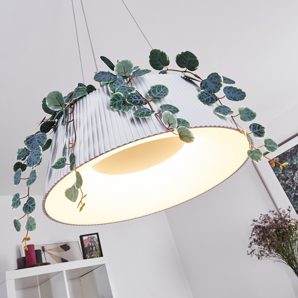 Fremont Hanger LED Wit, 1-licht, Afstandsbediening