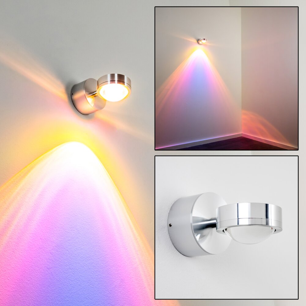 Harare Muurlamp LED Aluminium, 1-licht main product photo