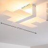 Lovikka Plafondlamp Wit, 1-licht