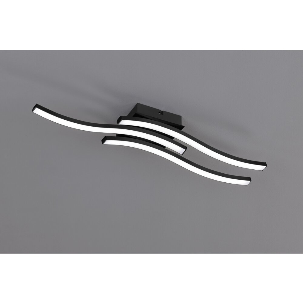 Reality Route Plafondlamp LED Zwart, 3-lichts main product photo