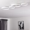Grasse Plafondlamp LED Wit, 1-licht