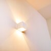 Mazara Muurlamp Wit, 1-licht