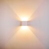 Mazara Muurlamp Wit, 1-licht