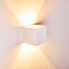 Mazara Muurlamp Wit, 1-licht