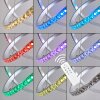 Saginaw Hanger LED Nikkel mat, 1-licht, Afstandsbediening, Kleurwisselaar
