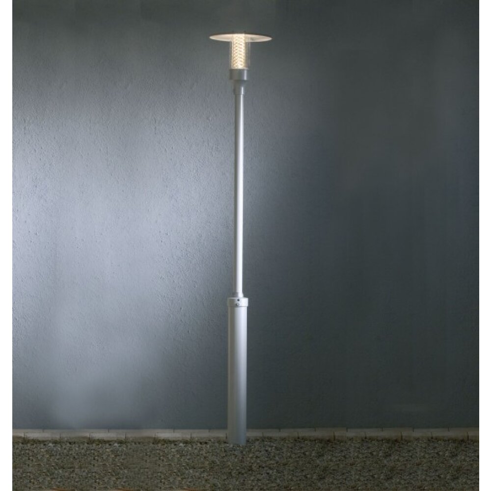 Konstsmide Nova Padverlichting Zilver, 1-licht main product photo