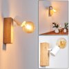 Barbengo Muurlamp Hout licht, Wit, 1-licht