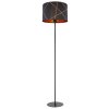 Globo BEMMO Staande lamp Zwart, 1-licht