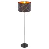 Globo BEMMO Staande lamp Zwart, 1-licht