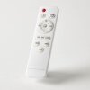 Brilliant Jamil Plafondlamp LED Zilver, Wit, 1-licht, Afstandsbediening