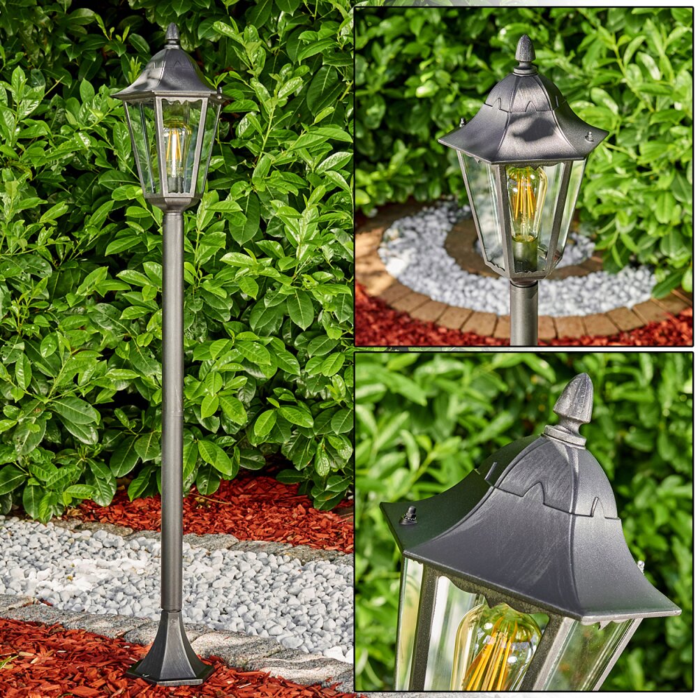 Gilze Padverlichting Zwart, Zilver, 1-licht main product photo