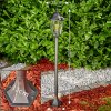 Gilze Padverlichting Zwart, Zilver, 1-licht