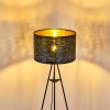 Bathinda Staande lamp Zwart, 1-licht