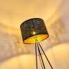 Bathinda Staande lamp Zwart, 1-licht