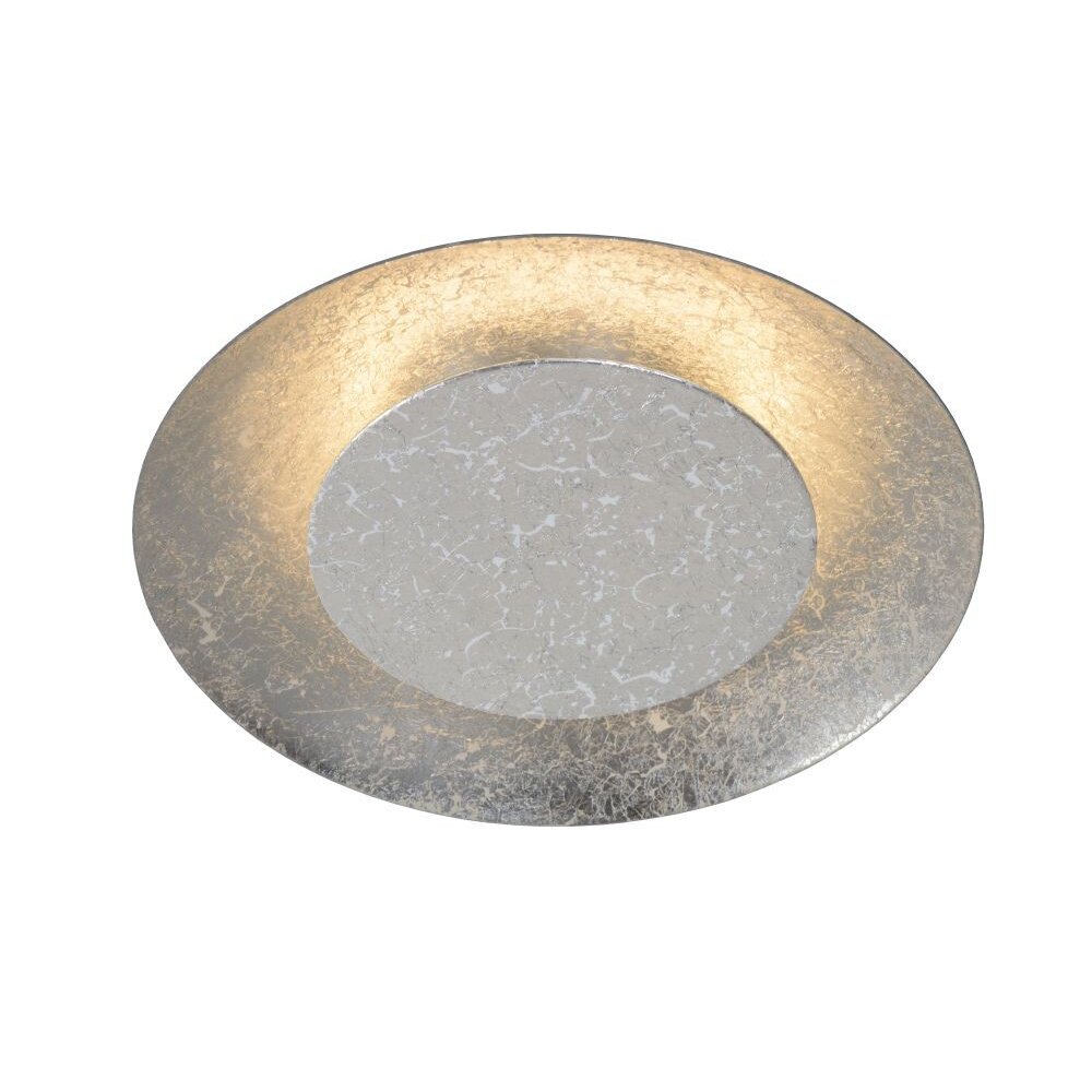 Lucide FOSKAL Plafondlamp LED Zilver, 1-licht main product photo