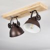 Svanfolk Plafondlamp Bruin, Zwart, Wit, 2-lichts Svanfolk Plafondlamp Bruin, Zwart, Wit, 2-lichts