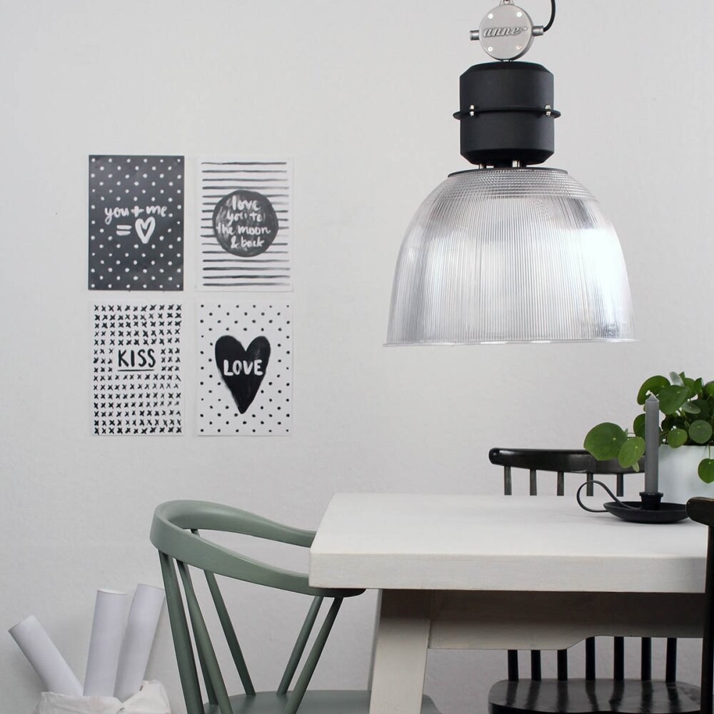 Steinhauer Clearvoyant Hanglamp Transparant, Helder, 1-licht main product photo