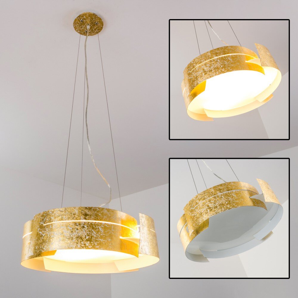 Novara Hanger Goud, 3-lichts main product photo