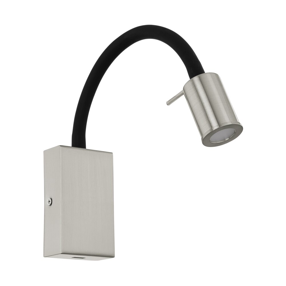 Eglo TAZZOLI Muurlamp LED Nikkel mat, 1-licht main product photo