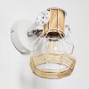 Barbacena Muurlamp Wit, 1-licht