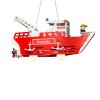 Elobra FRED Hanglamp Red, Zilver, 2-lichts