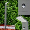 Korup Padverlichting LED Antraciet, 1-licht, Bewegingsmelder
