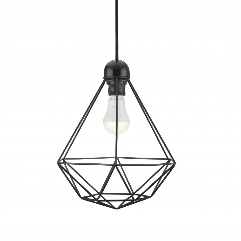Nordlux TEES Hanglamp Zwart, 1-licht main product photo